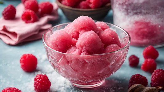 Sea Salted Raspberry Sorbet