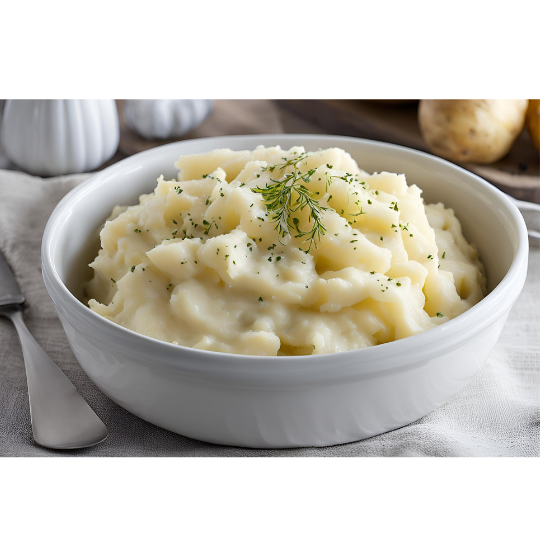 Creamy Mashed Potatoes with Garlic