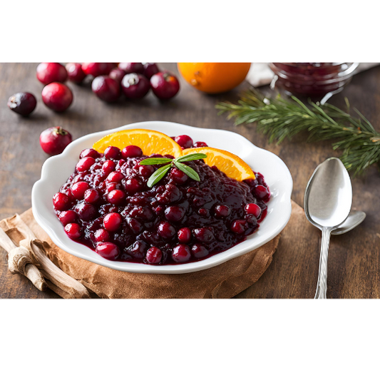 Homemade Cranberry Sauce with Orange Zest