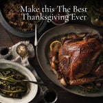 Roasted Thanksgiving turkey on a holiday table