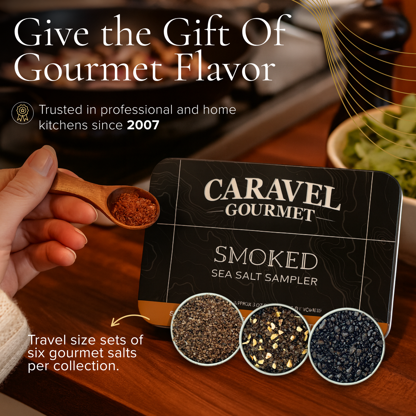 Gourmet Smoked Sea Salt Sampler
