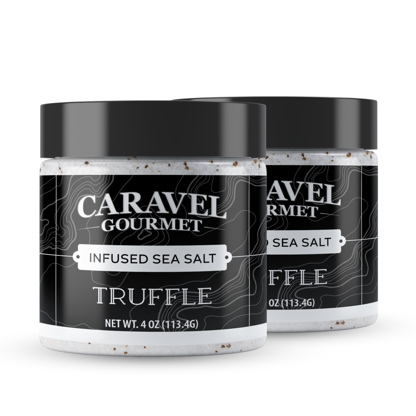 Truffle Sea Salt - 4 oz Jar (2-Pack)