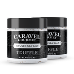 Truffle Sea Salt - 4 oz Jar (2-Pack)