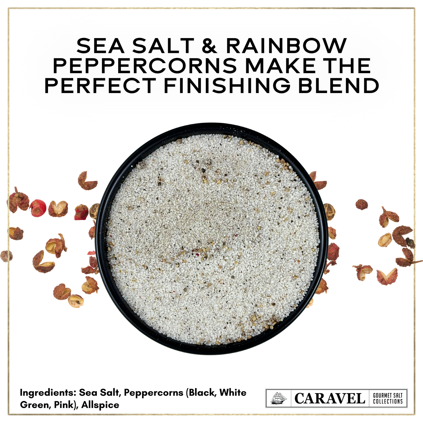 Sea Salt and Pepper - 4 oz Jar