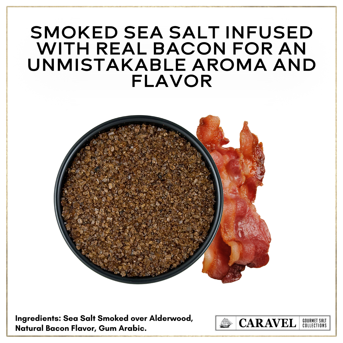 Smoked Bacon Gourmet Sea Salt